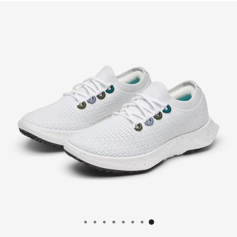 Allbirds Tree Dasher 2 White Sneakers